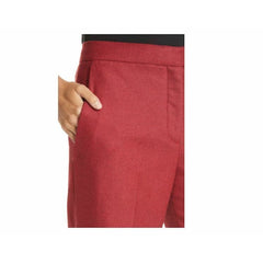 Rag & Bone Poppy Red Wool Blend Cropped Dress Pants
