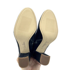 Sam Edelman Blue Velvet Ankle Sock Booties