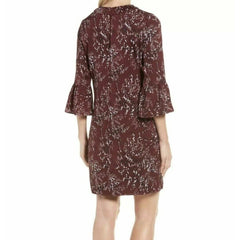 Nordstrom Signature Silk Blend Floral Print Dress
