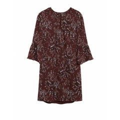 Nordstrom Signature Silk Blend Floral Print Dress