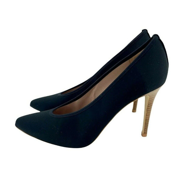 Daniele Ancarani Black Satin Pumps