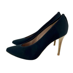 Daniele Ancarani Black Satin Pumps