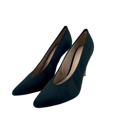 Daniele Ancarani Black Satin Pumps