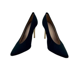 Daniele Ancarani Black Satin Pumps