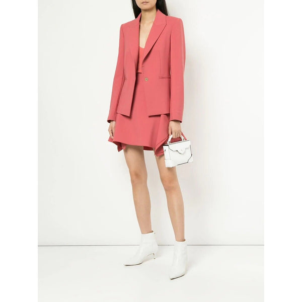 Dion Lee Pink Rust Double Wool Professional Blazer