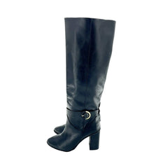 Ted Baker Black Leather Knee High Boots