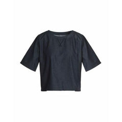 J Brand Dark Wash Denim Crop Top