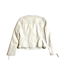 Topshop Faux Leather Moto Biker Jacket - PRE-OWNED