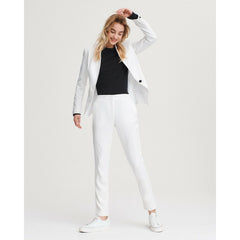 Rag & Bone Windsor Pants in White Japanese Crepe SZ 8 New $400