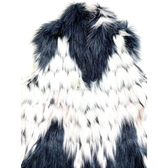 Love Token Winnie Faux Fur Textured Faux Fur Vest