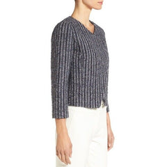 Classiques Entier Asymmetrical Crop Tweed Jacket