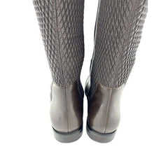 Cole Haan Rockland Tall Riding Boots in Chestnut Brown Leather