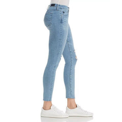 AG Adriano Goldschmied Legging Ankle Torn Raw Hem Skinny Jeans
