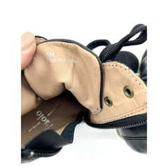 Linea Paolo Dotted Print Suede Leather Wedge Sneakers - PRE-OWNED