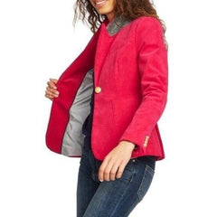 Court & Rowe Pink Corduroy Blazer Jacket