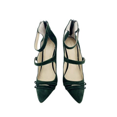 Charles By Charles David Mac Suede Leather Green Pumps - PRE-OWNED