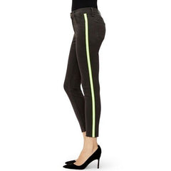 J Brand 835 Epitome Crop Skinny Leg Jeans Neon Side Stripe