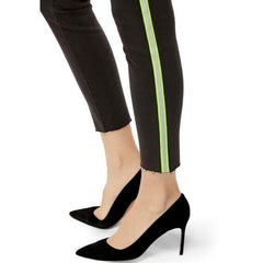 J Brand 835 Epitome Crop Skinny Leg Jeans Neon Side Stripe