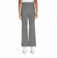 Rebecca Taylor Houndstooth Plaid Velvet Crop Pants