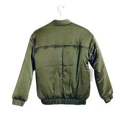 Minkpink Simple Bomber Jacket Moss Green