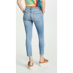 Hudson Jeans Tally Mid Rise Skinny Crop Stretch Denim Jeans