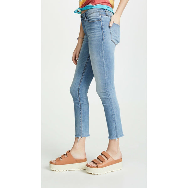 Hudson Jeans Tally Mid Rise Skinny Crop Stretch Denim Jeans