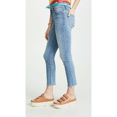 Hudson Jeans Tally Mid Rise Skinny Crop Stretch Denim Jeans