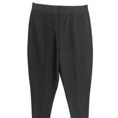 Nordstrom Slim Fit Pants High Stretch Ponte High Rise Leggings SZ S New Black