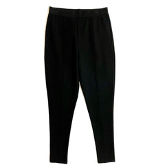 Nordstrom Slim Fit Pants High Stretch Ponte High Rise Leggings SZ S New Black