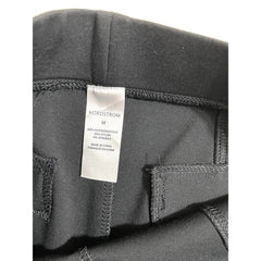 Nordstrom Slim Fit Pants High Stretch Ponte High Rise Leggings SZ S New Black