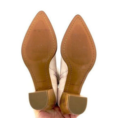 Linea Paolo Blush Pink Suede Leather Ankle Booties