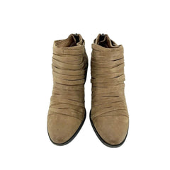 Caslon Sliced Suede Leather Ankle Booties