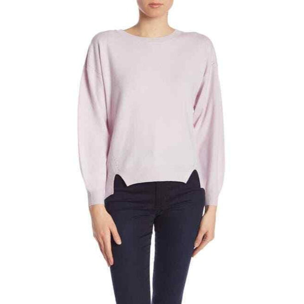Joie Kyren Light Pink Wool Round Neck Sweater