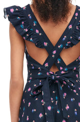 Rebecca Taylor Farren Floral Print Jumpsuit