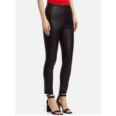 Rag & Bone Black Leather Simone Lamb Leather Pants