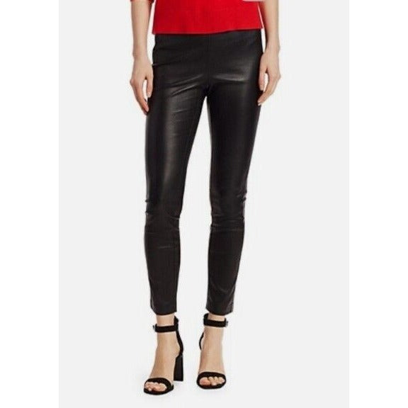 Rag & Bone Black Leather Simone Lamb Leather Pants