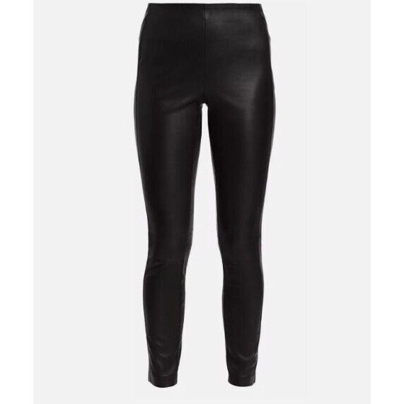 Rag & Bone Black Leather Simone Lamb Leather Pants
