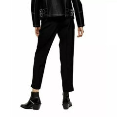 Topshop Ankle Crop Straight Leg Pants