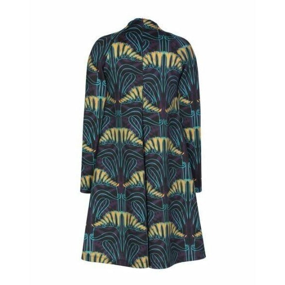 M Missoni Mini Dress Floral Print A Line Mock Neck