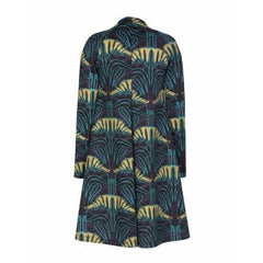 M Missoni Mini Dress Floral Print A Line Mock Neck