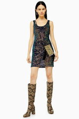 Topshop Mermaid Sequin Mini Bodycon Dress