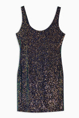 Topshop Mermaid Sequin Mini Bodycon Dress