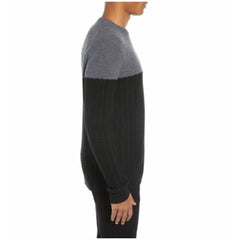 Nordstrom Signature Color Block Merino Wool Cable Knit Mens Sweater