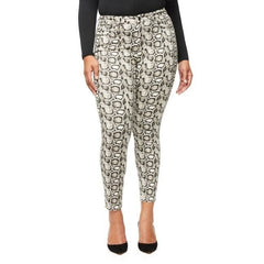 Good American Good Waist Snake Print High Rise Skinny Jeans