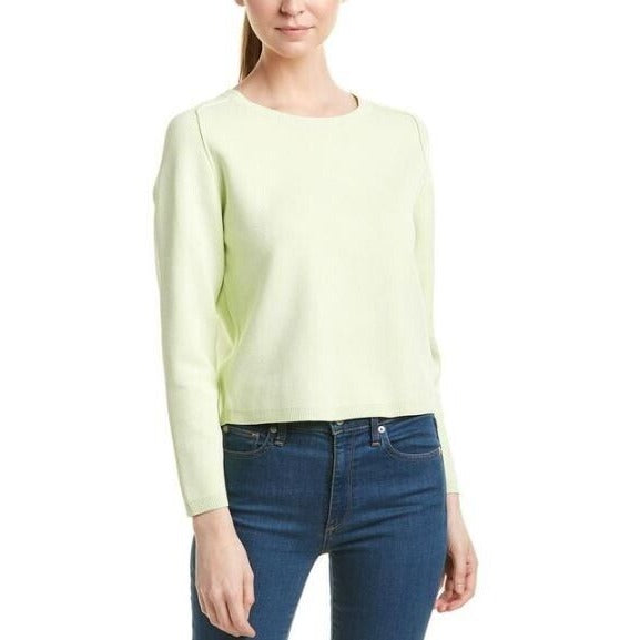 J Brand Alex Stretch Knit Neon Sweater