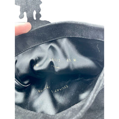 Stuart Weitzman Lafayette Knee High Black Suede Slouch Boots