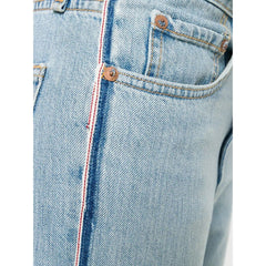 Rag & Bone High Rise Pinebox Olivia Stirrup Jeans Light Wash