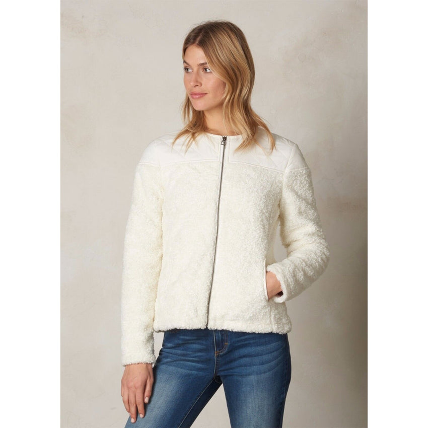 prAna Good Lux Sherpa Jacket Off White