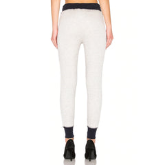 Joie Jairo Jogger Pants Navy Blue Grey Side Stripe Sweatpants