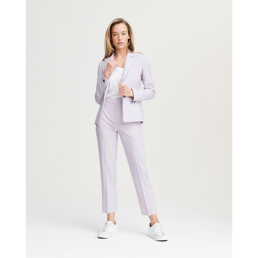 Rag & Bone Poppy Lilac Wool High Rise Dress Pants